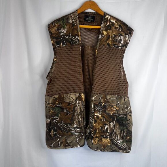 RedHead RealTree Camo Mesh Back Game Pocket Zip Up Hunting Fishing Vest Size 2XL - Picture 4 of 15
